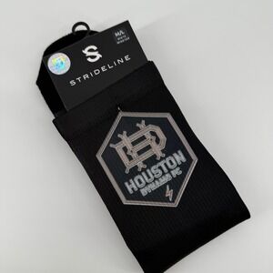 Houston Dynamo FC Strideline Premium Black Soccer Socks‎ M L